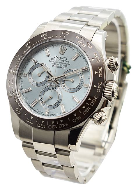 rolex daytona brown bezel|rolex platinum daytona 116506.